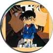 Badge Shinichi Conan Ran